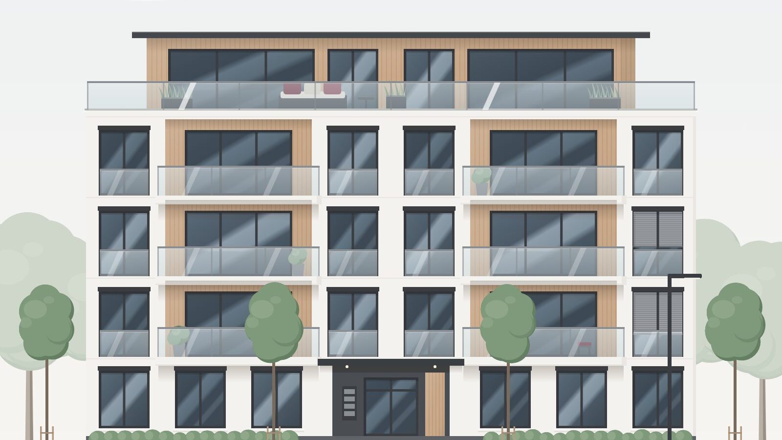Neubau-Apartment mit Loggia in Pieschen – 5 % degressive AfA – Außenansicht
