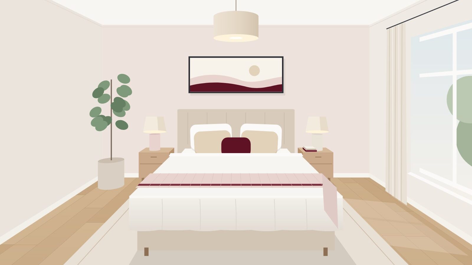 Denkmalgeschützte 3-Zimmer-Wohnung im sanierten Stadthaus in Striesen – Schlafzimmer